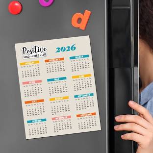 Stay Organized with Stylish Magnetic Calendars for Your Fridge